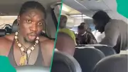 Oyibo Man's Viral Reaction to VeryDarkMan Plane Fight Sparks Online Debate
