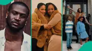 Peter Okoye Reacts as Wife Lola Celebrates Thanksgiving With Paul's Ex-Wife