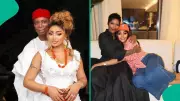 Regina Daniels Visits Tiwa Savage Amid Ned Nwoko Drama, Shares Cryptic Message