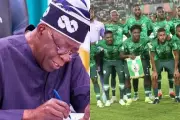 Tinubu Urges Super Eagles: Focus on AFCON After World Cup Heartbreak