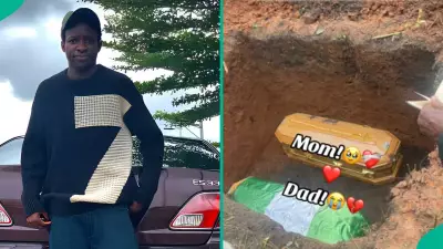 First Christmas Without Parents: Nigerian Man's Heartbreak as Mum and Dad Die Same Day