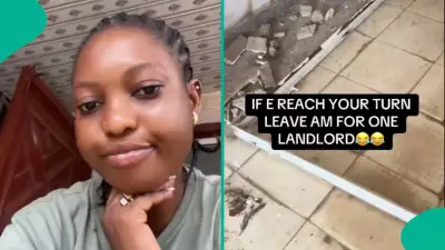 Nigerian Businesswoman Removes Shop Door She Installed After Rent Hike