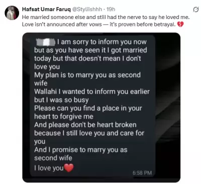 Nigerian Lady's Ex-Boyfriend Vows to Marry Her as Second Wife After Secret Wedding
