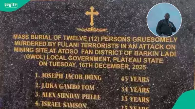 Plateau State Massacre: Pastor Names 12 Christians Killed in Mining Site Attack