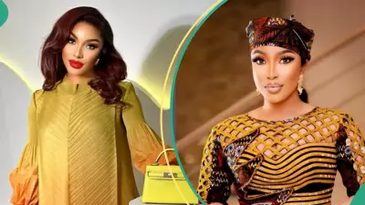 Tonto Dikeh Defends Viral Speaking in Tongues Video, Questions Critics' Double Standards