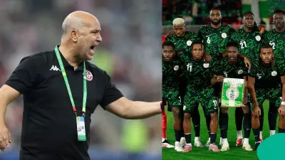 Tunisia Coach Sami Trabelsi Issues Bold Warning to Nigeria Ahead of Crucial AFCON 2025 Clash