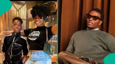 Wizkid's Son Bolu Gets Show Offers After Apple Music Record, Mum Declines