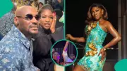 2Baba & Natasha Step Out Days After Birth Rumour at Yvonne Jegede's 20-Year Nollywood Bash