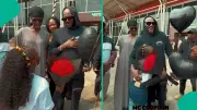 2Baba and Natasha's Grand Arrival in Edo Trends as Girl Praises His Legacy