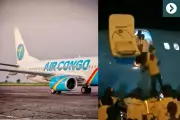 Air Congo Passengers Jump From Boeing 737 After Airport Stairs Fail
