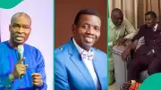Apostle Selman's Humble Gesture: Why He Knelt Instead of Sitting Beside Adeboye