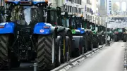 EU-Mercosur Trade Deal Sparks Farmers' Fury: Over 150 Tractors Block Brussels