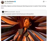 Nigerian Doctor: Infertility Stigma Persists as Men Avoid Testing