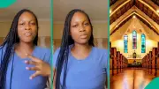 Nigerian Lady Ejected from Catholic Church Over Sleeveless Native Attire, Sparks Online Debate