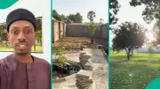 Nigerian Man Buys Land to Create Dream Garden for Wife: A Viral Love Story