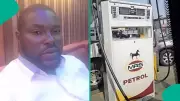 Nigerian Man Confirms Dangote's N739 Fuel Price at Lagos Filling Station