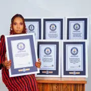 Nigerian Wig Maker Helen Williams Sets World Record with 15.37m Tall Wig