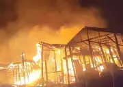 Night Inferno Destroys Gombe Timber Market, Mosque; Governor Mourns Loss