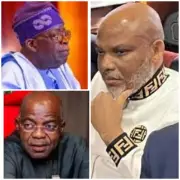 President Tinubu Meets Abia Governor Over Nnamdi Kanu's Release