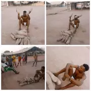 Suspected Yam Thief Nabbed at Benue's Zaki-Biam Market