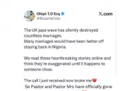 UK Japa Wave Silently Destroying Nigerian Marriages, Says Lawyer