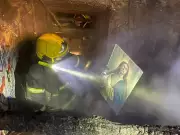 Virgin Mary Painting Survives House Fire in Serbia, Firefighters Call It a Miracle