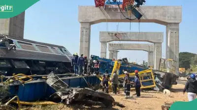 22 Feared Dead as Construction Crane Collapses on Thai Train