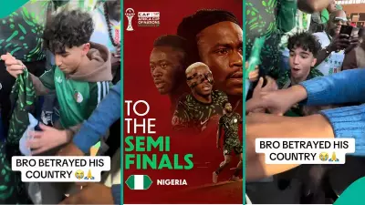 Algerian Fan Switches to Nigeria After Super Eagles' 2-0 AFCON Quarterfinal Win