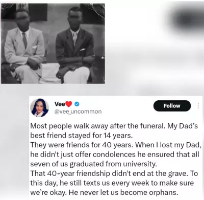 Father's Best Friend Stays 14 Years After Funeral, Supports 7 Children