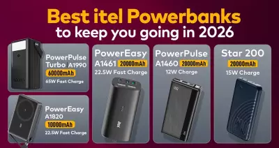 itel Power Banks Dominate 2026 with Smart AI Charging & Magnetic Tech