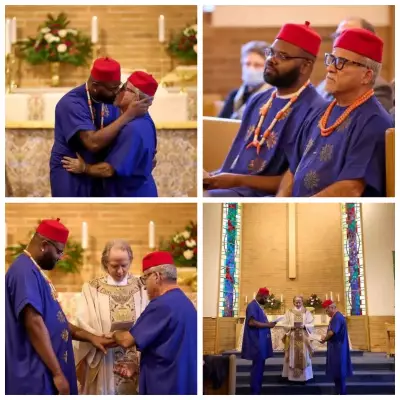 Nigerian Composer Innocent Okechukwu Weds American Partner Greg in US Church