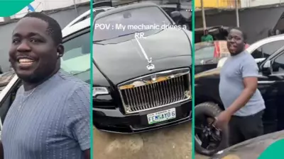 Nigerian Man Discovers His Mechanic Drives a Rolls-Royce, Video Trends