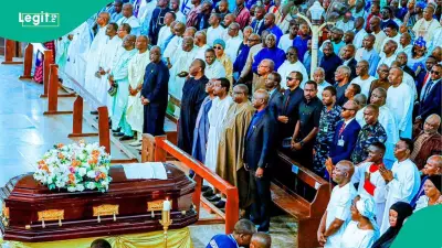 Senator Godiya Akwashiki Laid to Rest: Akpabio, Governors Mourn at Lafia Funeral