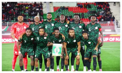 Super Eagles Soar 12 Spots to 26th in FIFA Ranking After AFCON 2025
