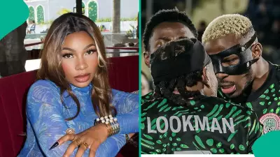 Tacha Defends Osimhen: 'He's Nigeria's Ronaldo' After Clash with Lookman