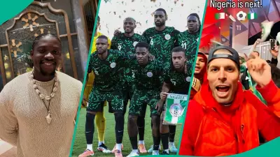 VDM's Dramatic Celebration: Taunts Algerian Blogger After Super Eagles' AFCON Victory