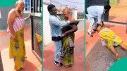 Emotional Mother Reunites with Son After Years of Separation in Nigeria