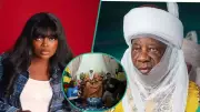 Funke Akindele Visits Emir of Ilorin, Breaks Box Office Record with 'Behind The Scenes'