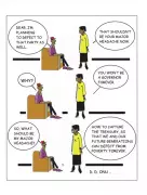 Nigerian Cartoonist's Sharp Wit Tackles National Issues in Latest Work