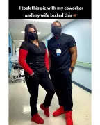 Nigerian Doctor's Photo With Female Colleague Sparks Hilarious Marital Drama