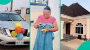 Nigerian Man Builds House for Mother, Emotional Video Sparks Reactions