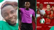 Nigerian Man Praises Ghanaian Referee After AFCON 2025 Semi-Final Loss, Cites 2 Key Reasons