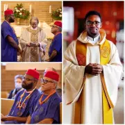 Nigerian Priest Clarifies Viral Same-Sex Wedding Photos: 'Not a Catholic Church'