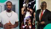 Peter Okoye Performs P-Square Hits at Dangote Cement Awards, Sparks Online Reactions