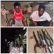 Troops Bust Criminal Gang, Recover 13 Pump Action Rifles in Delta