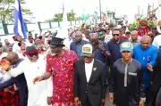 Wike Praises Tinubu as Bodo-Bonny Road Ends Decades of Risky Boat Travel
