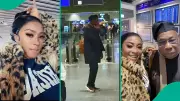 Young Lady's Airport Encounter with Obusegun Obasanjo Goes Viral on TikTok