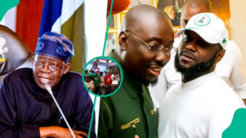 Nollywood Stars Saheed Balogun, 9ice, Lege Miami Endorse Tinubu's 2027 Re-election Bid