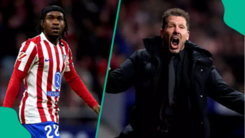 Simeone Reacts to Atletico Madrid's Shocking 3-0 Defeat to Rayo Vallecano After Benching Lookman