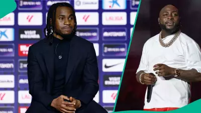 Davido Celebrates Lookman's Atletico Madrid Transfer with Heartfelt Message